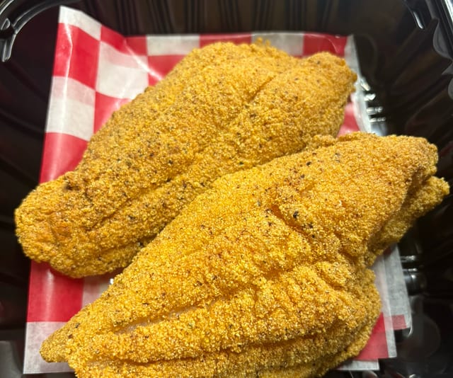 (2) Catfish Fillets.